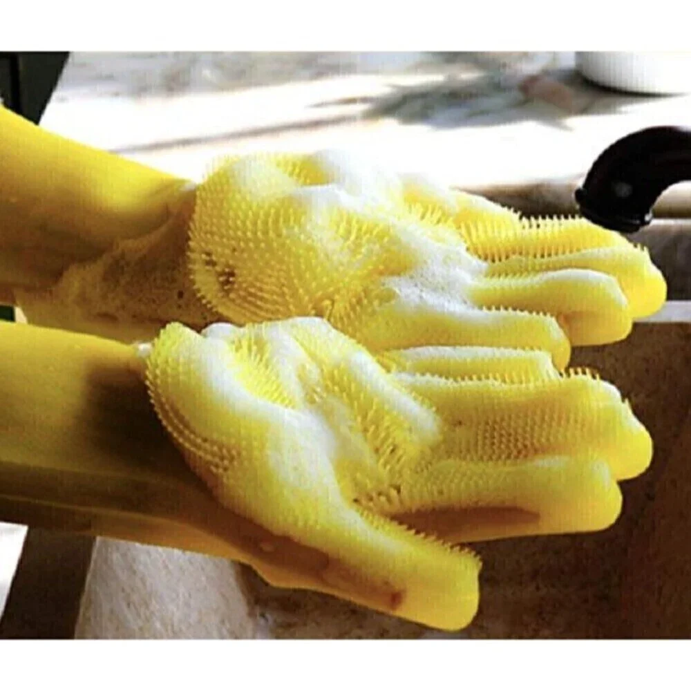 Silicone Baby Washing Gloves / Body Wash Stimulate Gloves, Safe BPA Free